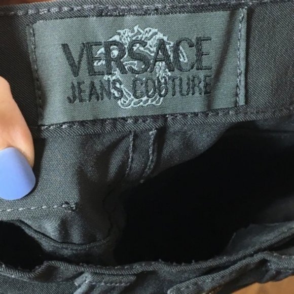 Versace Jeans Couture Sz 24 Straight Leg Pants 175 - Picture 5 of 8